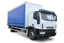 Car Hire Burton - 18 Tonne Curtain Side Truck - Truck hire Burton