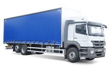 Car Hire Burton - 26 Tonne Curtain Side Truck - Truck hire Burton