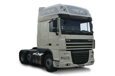 Car Hire Burton - 44 Tonne Sleeper Truck - Truck hire Burton