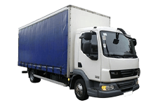 Car Hire Burton - 7.5 Tonne Curtain Side Truck - Truck hire Burton
