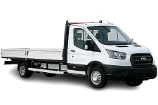 Car Hire Burton - Ford Transit Dropside Van - Van hire Burton
