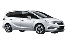 Car Hire Burton - Vauxhall Zafira 7-Seater - Minibus hire Burton